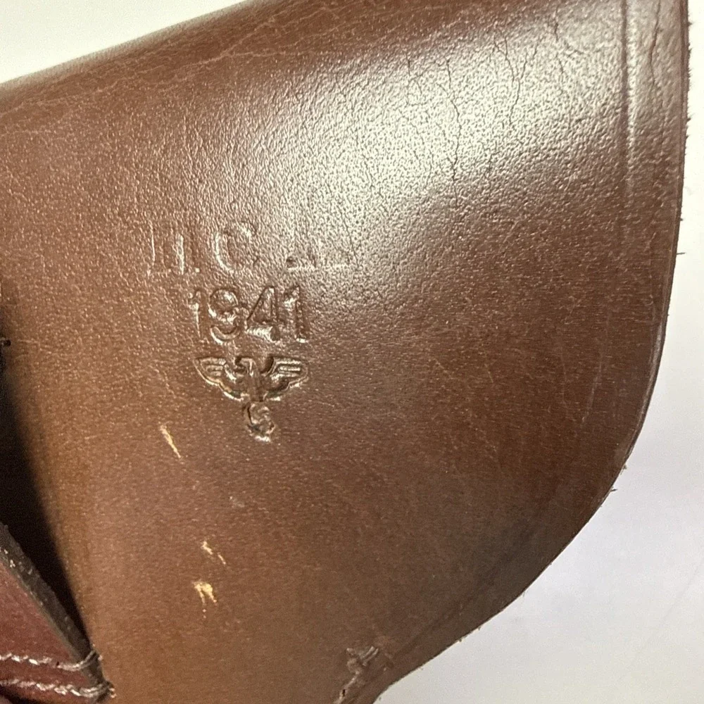 Reproduction WW2 German Walther PP Flap Holster hck 1941 3c1